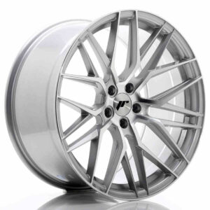 JR Wheels (JR Veljed) JR28 20x10 ET40 5x120 Silver Machined Face