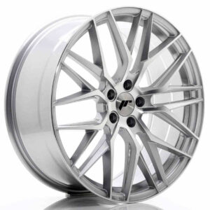JR Wheels (JR Veljed) JR28 20x8.5 ET40 5x112 Silver Machined Face