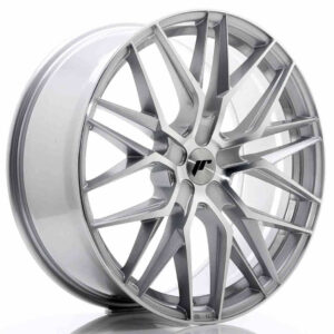 JR Wheels (JR Veljed) JR28 21x9 ET15-45 5H BLANK Silver Machined Face