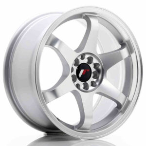 JR Wheels (JR Veljed) JR3 17x8 ET35 5x100/114 Matt Silver Machined Face
