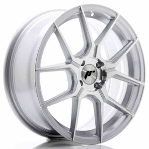 JR Wheels (JR Veljed) JR30 17x7 ET40 4x100 Silver Machined Face