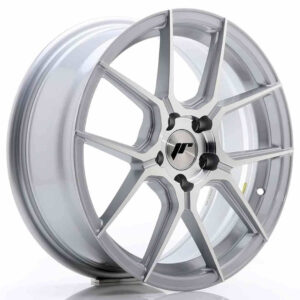 JR Wheels (JR Veljed) JR30 17x7 ET40 5x112 Silver Machined Face
