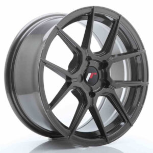 JR Wheels (JR Veljed) JR30 17x8 ET20-40 5H BLANK Hyper Gray