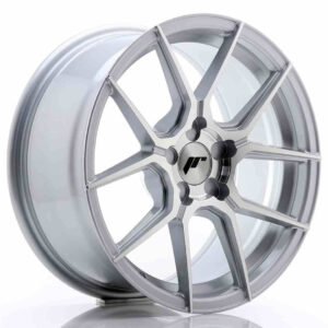 JR Wheels (JR Veljed) JR30 17x8 ET20-40 5H BLANK Silver Machined Face