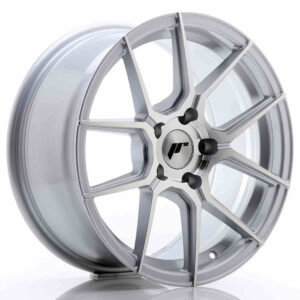 JR Wheels (JR Veljed) JR30 17x8 ET40 5x112 Silver Machined Face