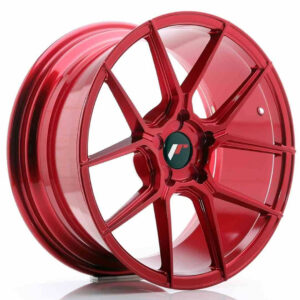 JR Wheels (JR Veljed) JR30 18x8.5 ET20-40 5H BLANK Platinum Red