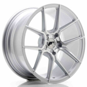 JR Wheels (JR Veljed) JR30 18x8.5 ET40 5H BLANK Silver Machined Face