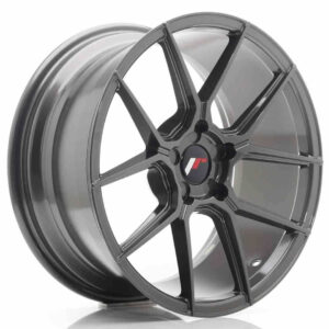 JR Wheels (JR Veljed) JR30 18x8.5 ET40 5H Blank Hyper Gray