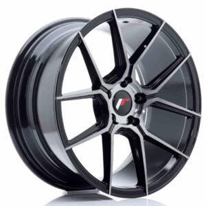 JR Wheels (JR Veljed) JR30 18x8.5 ET40 5x112 Black Brushed w/Tinted Face