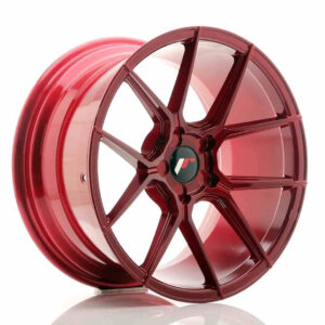 JR Wheels (JR Veljed) JR30 18x9.5 ET20-40 5H BLANK Platinum Red