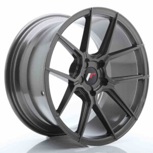 JR Wheels (JR Veljed) JR30 18x9.5 ET20-40 5H Blank Hyper Gray