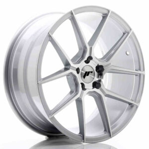 JR Wheels (JR Veljed) JR30 19x8.5 ET40 5x112 Silver Machined Face
