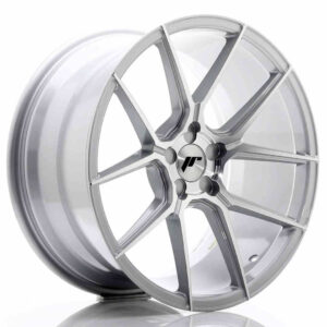 JR Wheels (JR Veljed) JR30 19x9.5 ET35-40 5H BLANK Silver Machined Face