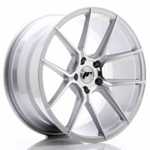 JR Wheels (JR Veljed) JR30 19x9.5 ET40 5x120 Silver Machined Face