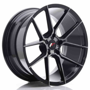 JR Wheels (JR Veljed) JR30 20x10 ET20-40 5H BLANK Black Brushed w/Tinted Face
