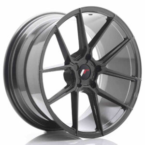 JR Wheels (JR Veljed) JR30 20x10 ET20-40 5H Blank Hyper Gray