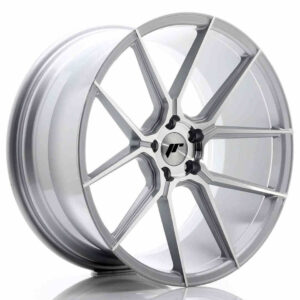 JR Wheels (JR Veljed) JR30 20x10 ET40 5x120 Silver Machined Face