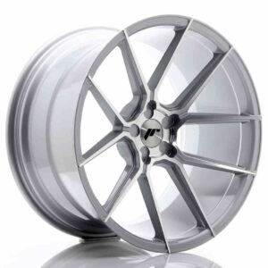 JR Wheels (JR Veljed) JR30 20x11 ET20-30 5H BLANK Silver Machined Face