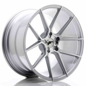 JR Wheels (JR Veljed) JR30 20x11 ET30-50 5H BLANK Silver Machined Face