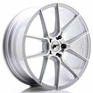 JR Wheels (JR Veljed) JR30 20x8.5 ET40 5x112 Silver Machined Face