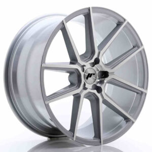 JR Wheels (JR Veljed) JR30 21x10.5 ET15-45 5H BLANK Silver Machined Face