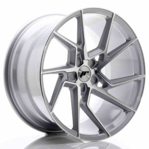 JR Wheels (JR Veljed) JR33 20x10.5 ET15-30 5H BLANK Silver Machined Face