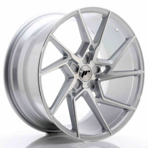 JR Wheels (JR Veljed) JR33 20x10 ET20-40 5H BLANK Silver Machined Face