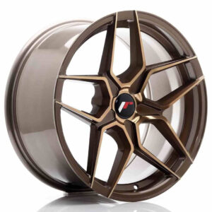 JR Wheels (JR Veljed) JR34 18x9 ET20-42 5H BLANK Platinum Bronze