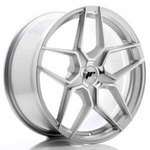 JR Wheels (JR Veljed) JR34 19x8.5 ET20-40 5H BLANK Silver Machined Face