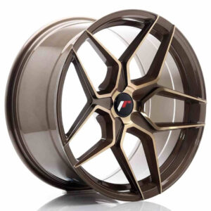 JR Wheels (JR Veljed) JR34 19x9.5 ET35-40 5H BLANK Platinum Bronze