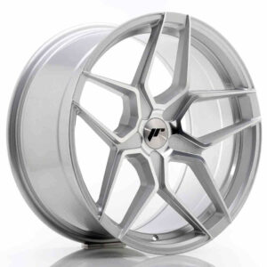 JR Wheels (JR Veljed) JR34 19x9.5 ET35-40 5H BLANK Silver Machined Face