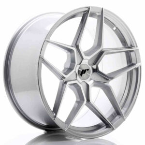 JR Wheels (JR Veljed) JR34 20x10 ET20-40 5H BLANK Silver Machined Face
