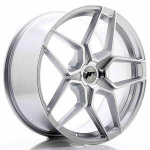 JR Wheels (JR Veljed) JR34 20x9 ET20-40 5H BLANK Silver Machined Face