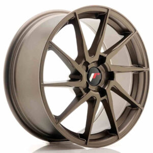 JR Wheels (JR Veljed) JR36 18x8 ET20-52 5H BLANK Matt Bronze