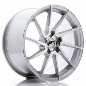 JR Wheels (JR Veljed) JR36 18x9 ET20-48 5H BLANK Silver Brushed Face