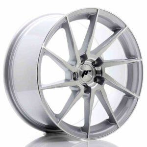 JR Wheels (JR Veljed) JR36 18x9 ET35 5x120 Silver Brushed Face