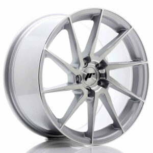 JR Wheels (JR Veljed) JR36 18x9 ET45 5x112 Silver Brushed Face