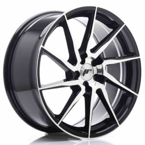 JR Wheels (JR Veljed) JR36 19x8.5 ET20-50 5H BLANK Gloss Black Machined Face