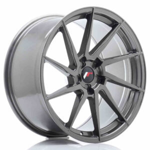 JR Wheels (JR Veljed) JR36 20x10 ET20-45 5H BLANK Hyper Gray