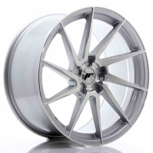 JR Wheels (JR Veljed) JR36 20x10 ET20-45 5H BLANK Silver Brushed Face