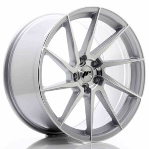 JR Wheels (JR Veljed) JR36 20x10 ET35 5x120 Silver Brushed Face