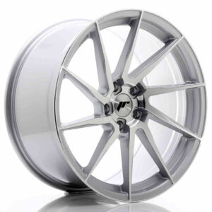 JR Wheels (JR Veljed) JR36 20x10 ET40 5x112 Silver Brushed Face