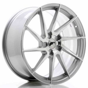 JR Wheels (JR Veljed) JR36 20x9 ET15-38 5H BLANK Silver Brushed Face