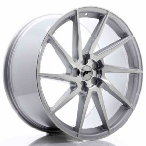 JR Wheels (JR Veljed) JR36 22x10.5 ET15-55 5H BLANK Silver Brushed Face