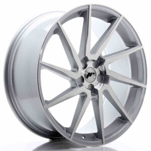 JR Wheels (JR Veljed) JR36 23x10 ET30-55 5H BLANK Silver Brushed Face