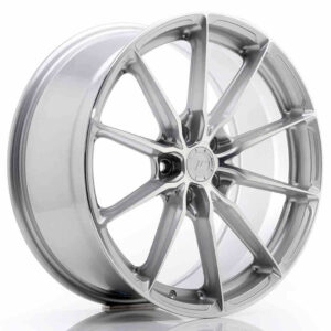 JR Wheels (JR Veljed) JR37 19x8.5 ET45 5x112 Silver Machined Face