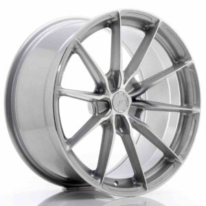JR Wheels (JR Veljed) JR37 19x9.5 ET20-45 5H BLANK Silver Machined Face