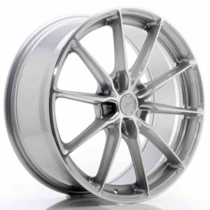 JR Wheels (JR Veljed) JR37 20x8.5 ET20-45 5H BLANK Silver Machined Face