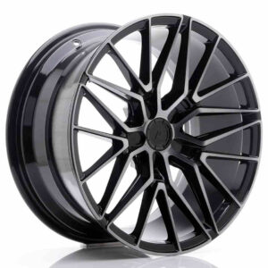 JR Wheels (JR Veljed) JR38 18x9 ET20-45 5H BLANK Black Brushed w/Tinted Face