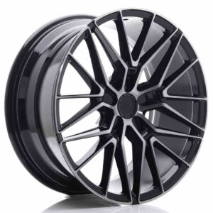 JR Wheels (JR Veljed) JR38 19x8.5 ET35 5x120 Black Brushed w/Tinted Face
